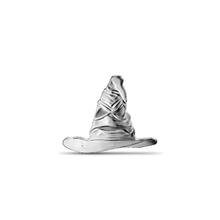 Stříbrná mince 22,2 g Harry Potter Sorting Hat 2022