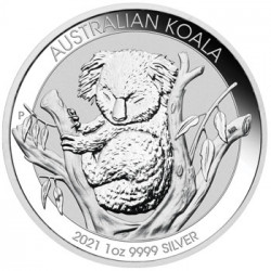 Stříbrná mince 1 Oz Koala 2021