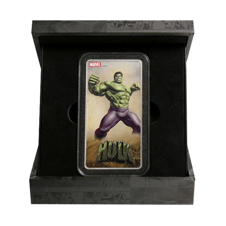 Stříbrný slitek 1 Kg Marvel Hulk 2021