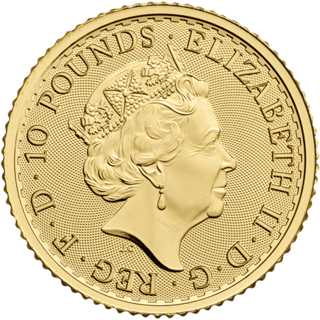 Zlatá mince 1/10 Oz Britannia 2023 Elizabeth