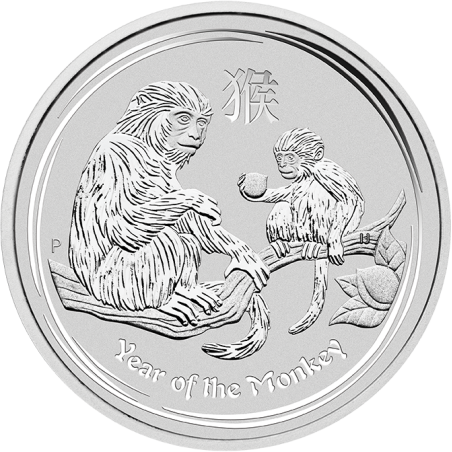 Stříbrná mince 1 Kg Lunar Series II Year of the Monkey 2016