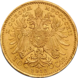 Zlatá mince 3,38 g 10 Korun...