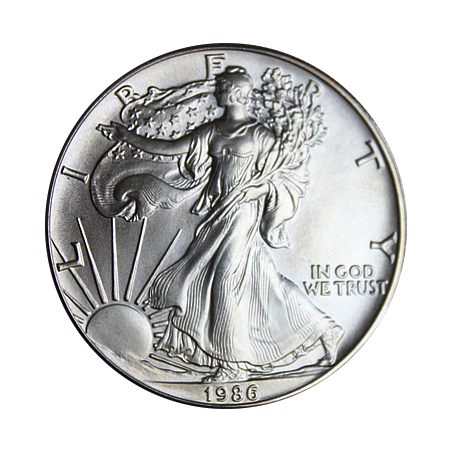 Stříbrná mince 1 Oz American Eagle 1986