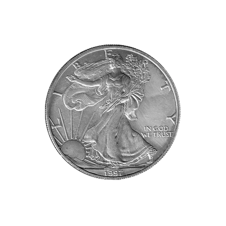 Stříbrná mince 1 Oz American Eagle 1997