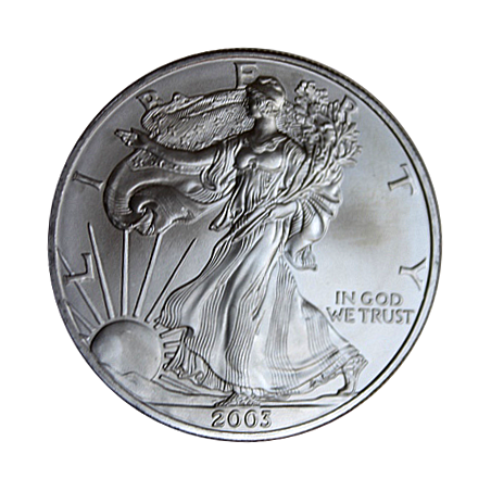 Stříbrná mince 1 Oz American Eagle 2003
