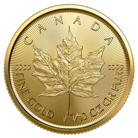 Zlatá mince 1/10 Oz Maple Leaf 2023