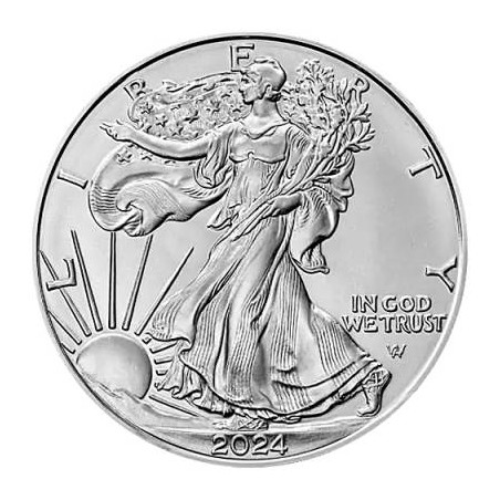 Stříbrná mince 1 Oz American Eagle 2024