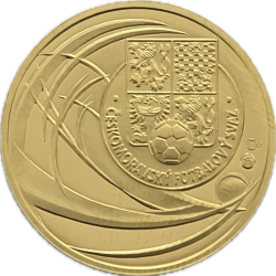 Zlatá mince 1/4 Oz MS ve fotbale 2006 Proof