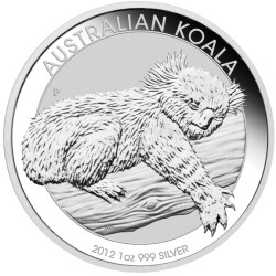 Stříbrná mince 1 Oz Koala 2012