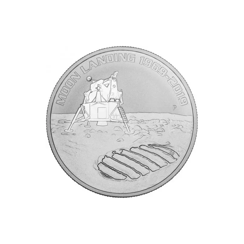 Stříbrná mince 1 Oz Moon Landing 1969-2019