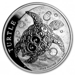 Stříbrná mince 1 Oz Turtle...