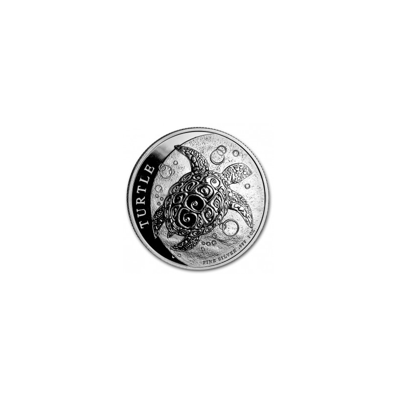 Stříbrná mince 1 Oz Turtle 2019