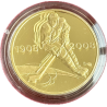 Zlatá medaile 1/2 Oz 100 let Českého svazu ledního hokeje 2008 Proof