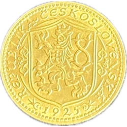Zlatá mince 3,49 g 10 dukát 1925