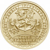 Zlatá mince 1/4 Oz Ševčínský důl Příbram 2007 proof