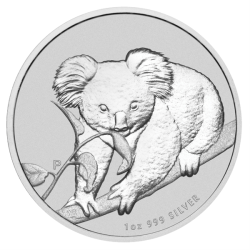 Stříbrná mince 1 Oz Koala 2010