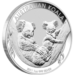 Stříbrná mince 1 Oz Koala 2011