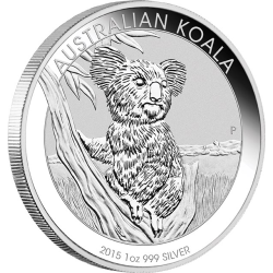 Stříbrná mince 1 Oz Koala 2015