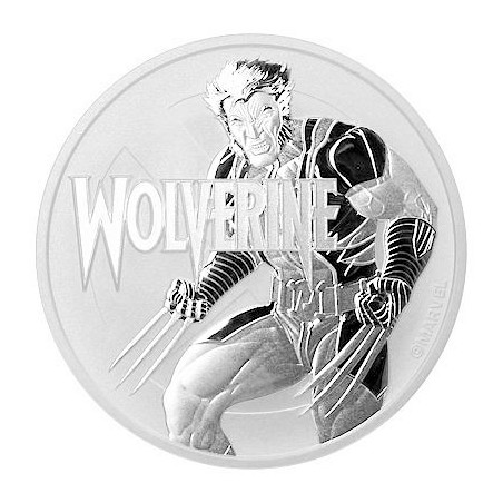 Stříbrná mince 1 Oz Marvel Wolverine 2021