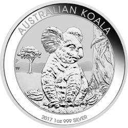 Stříbrná mince 1 Oz Koala 2017